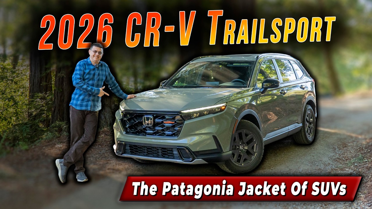 2026 CR-V Trailsport Review | Light on Sport & Trail Capability, But Easy to Live With All The Same