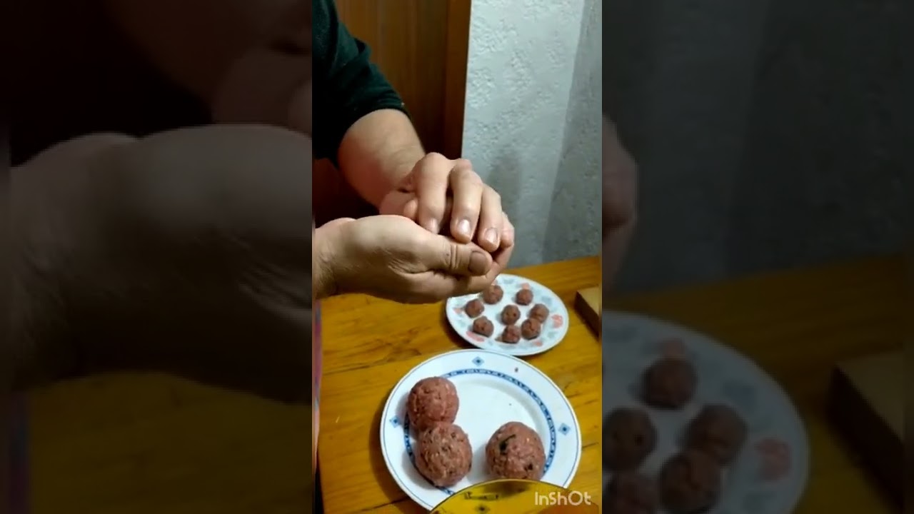 Croquebolas de carne y huevo 😋
