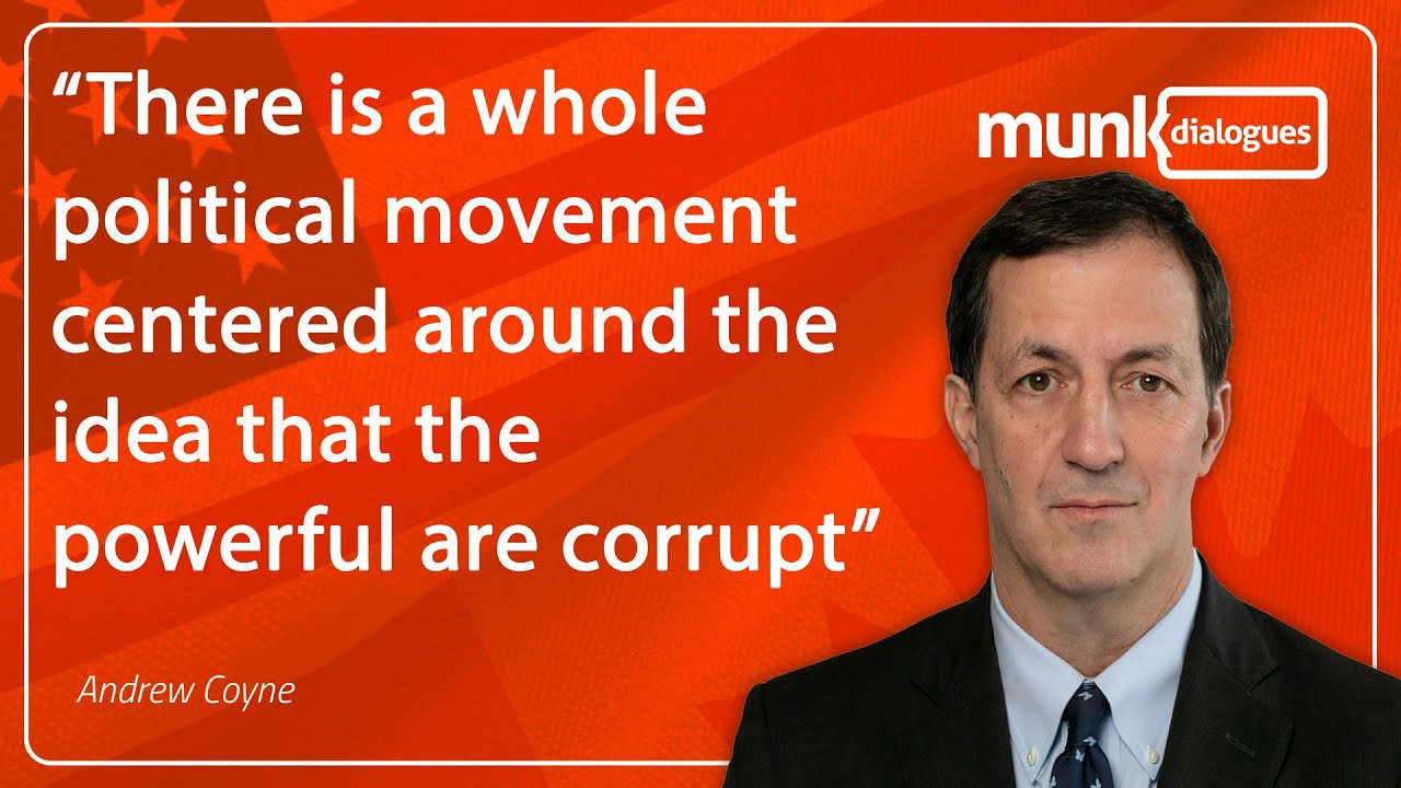 Munk Dialogue with Andrew Coyne: we are living through the golden age of conspiracy theories