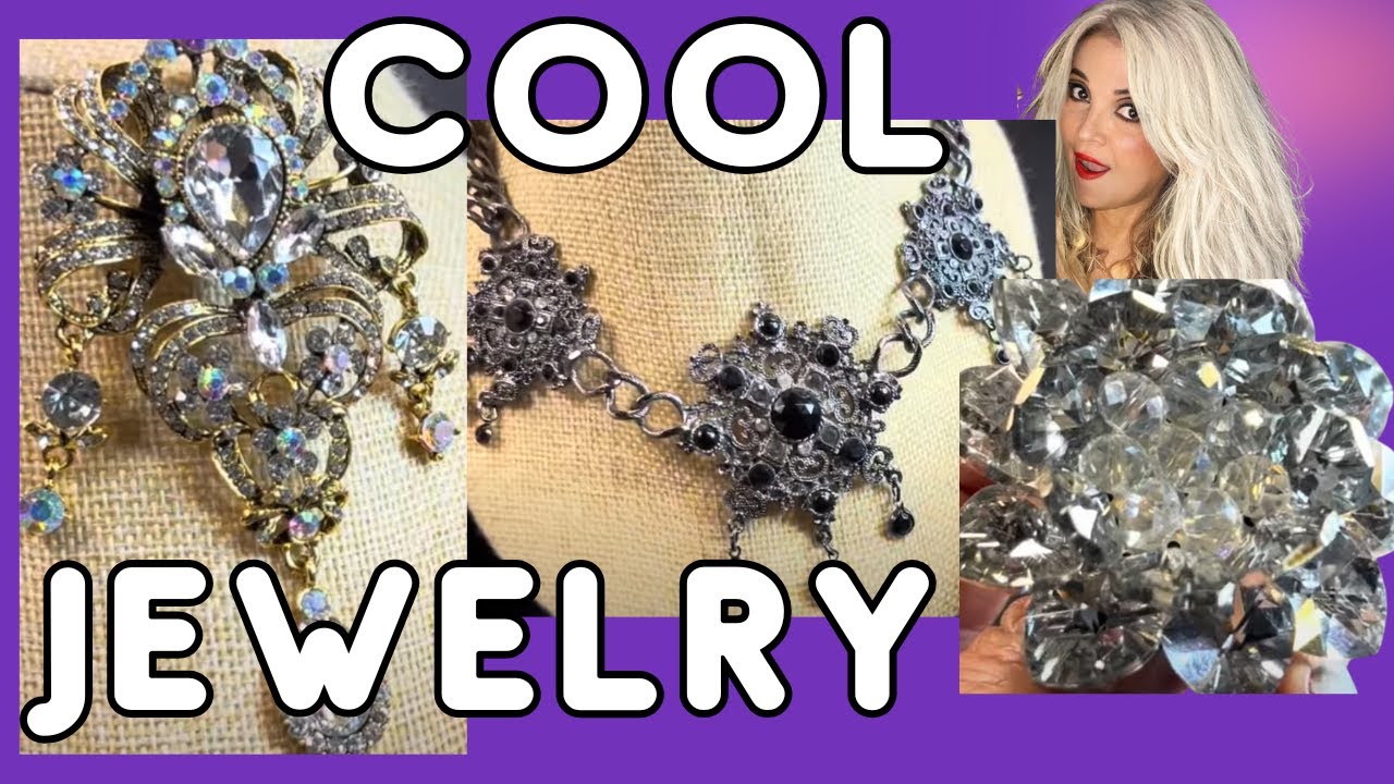 Beautiful Vintage Baubles In a Jewelry Jar Mystery Unboxing