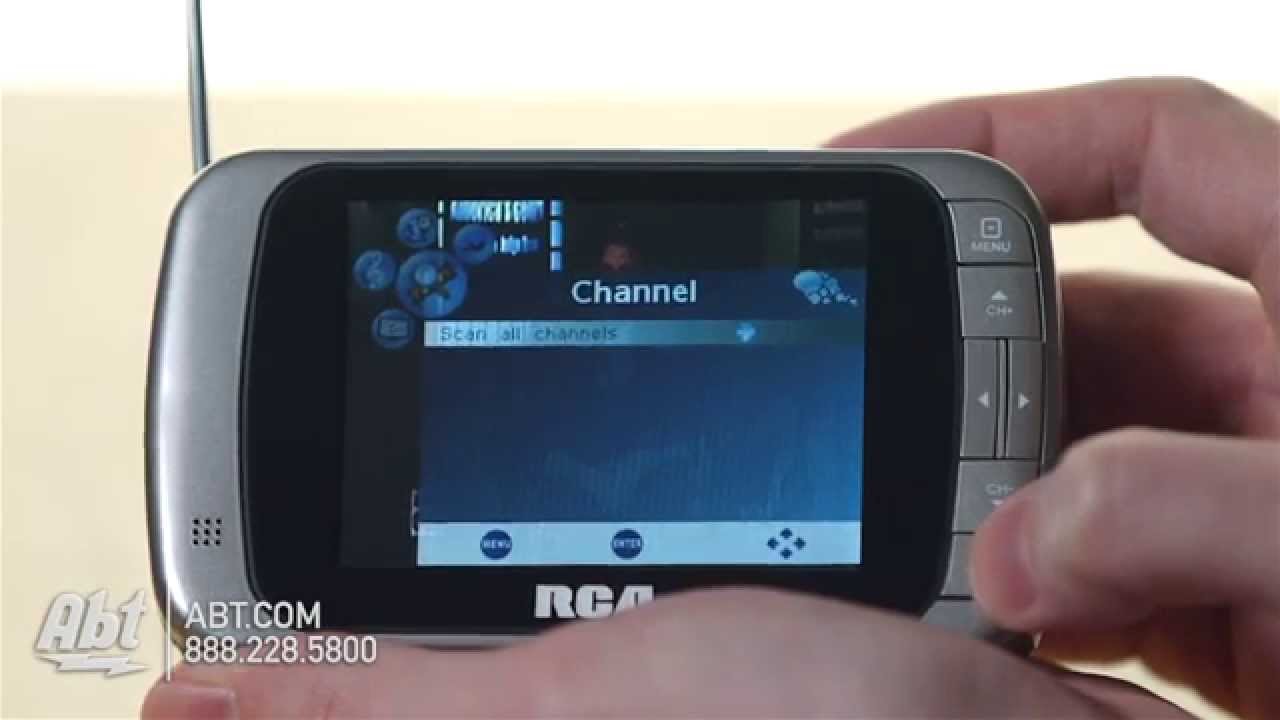 RCA 3.5 LED Portable Digital TV  DHT235A - Overview