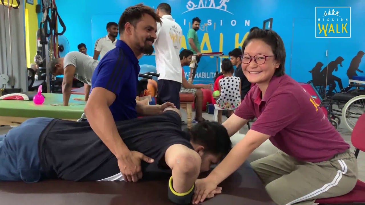 Spinal cord injury Rehabilitation centre | C5-C6 SCI Injury | Mission Walk | Dr Ravi | 9177300194