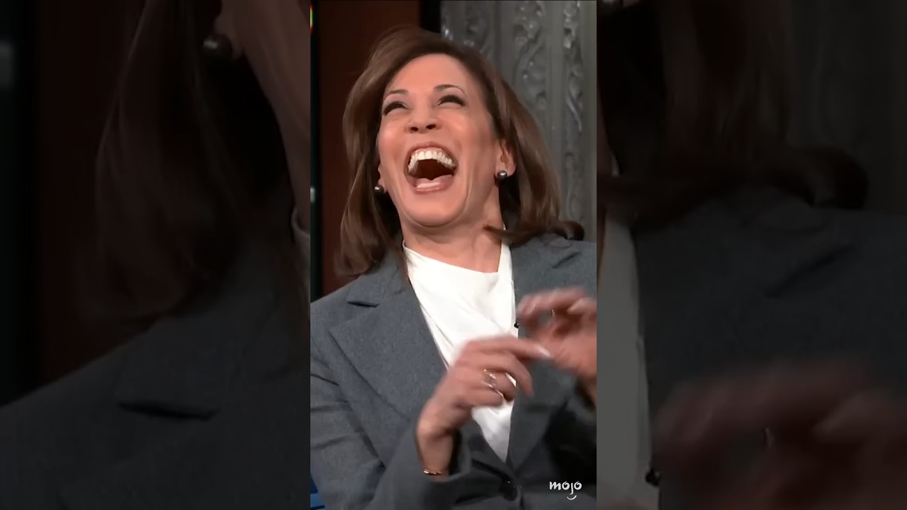 Kamala Harris Laughing for a Minute Straight 😂