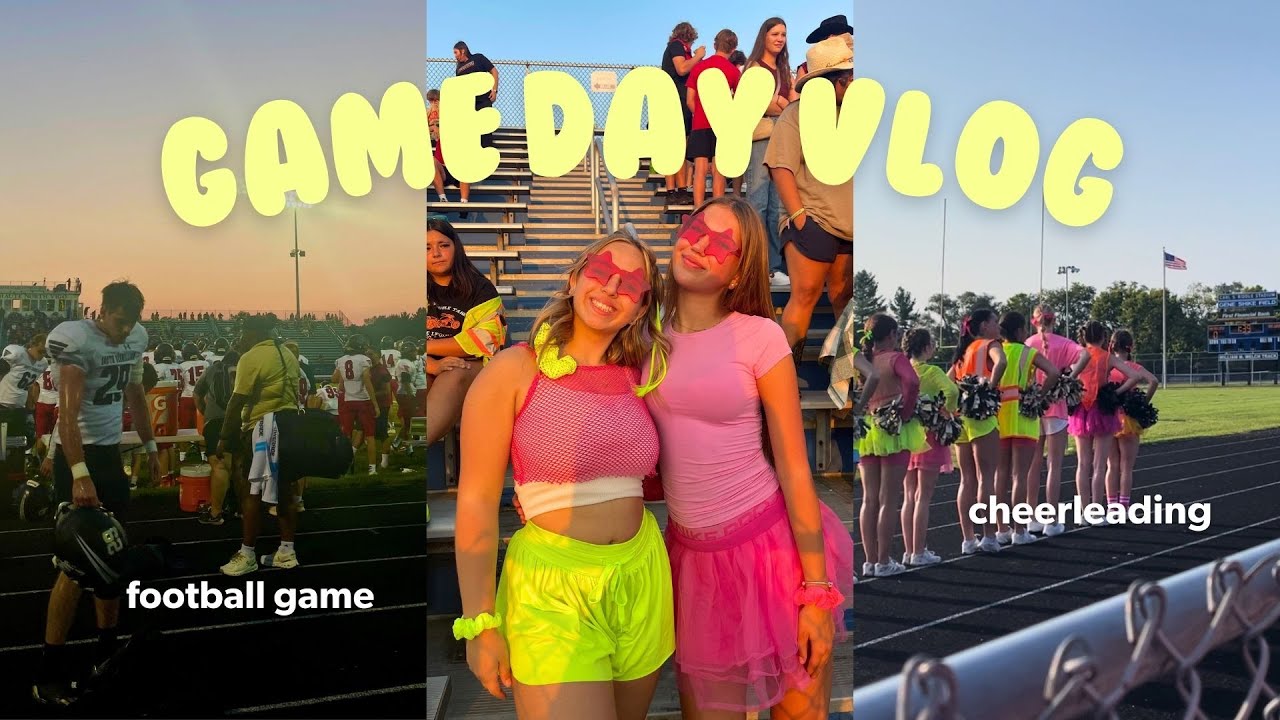 HIGH SCHOOL VLOG: class, football game & more 🇺🇸 Maja Vlog 1 | Auslandsjahr USA