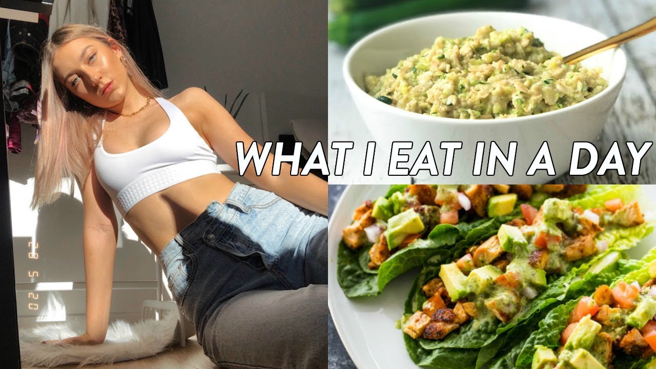 WHAT I EAT IN A DAY TO STAY FIT & HEALTHY IN QUARANTINE | healthy and easy!