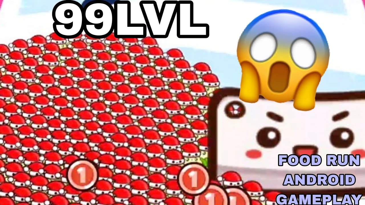 FOOD RUN ANDROID GAMEPLAY WALKTHROUGH 99 LVL 🤩 #3 