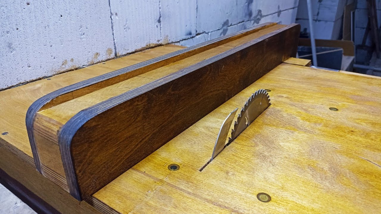 Лучшая конструкция параллельного упора для циркулярки своими руками. DIY