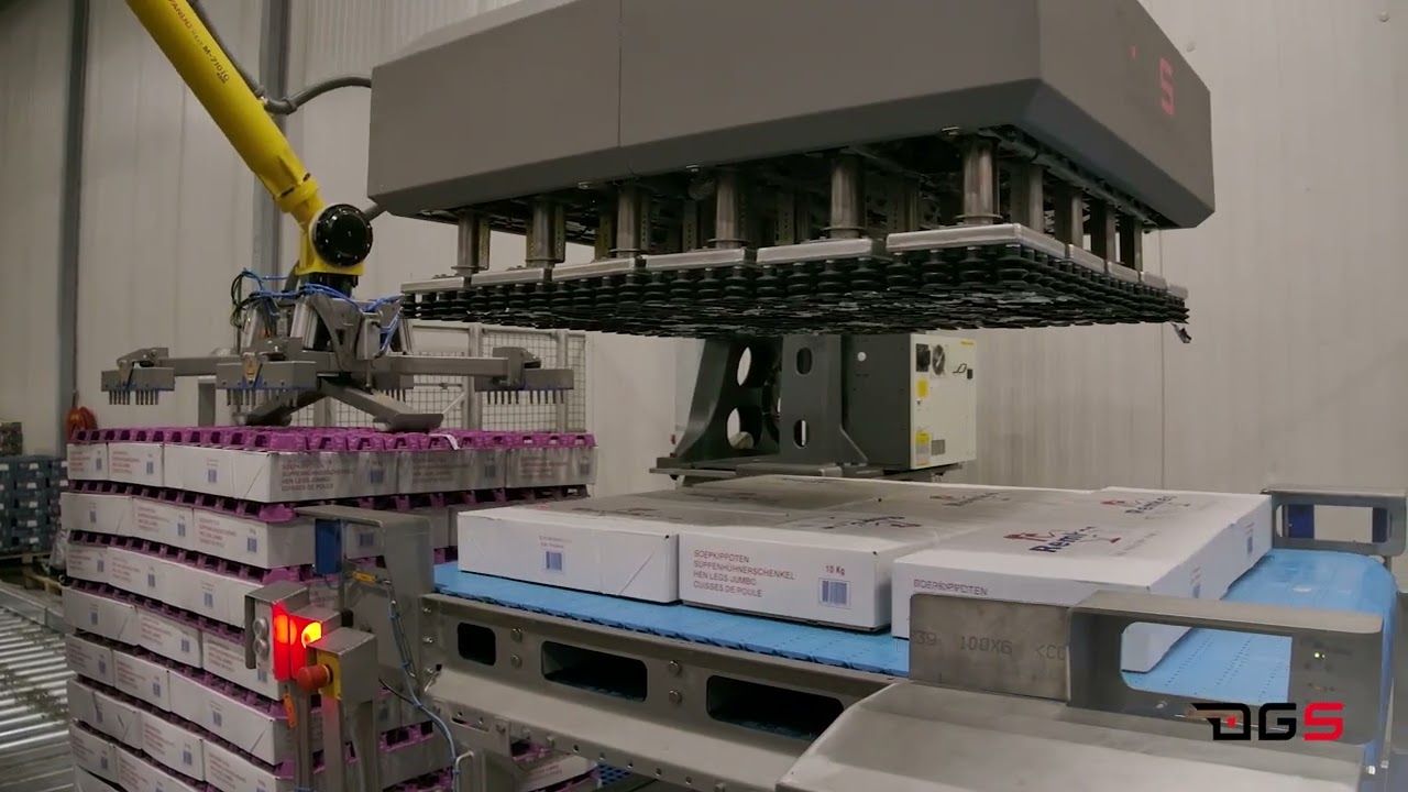 DGS - Robot Layer Depalletizing - Sealpac UK & Partners