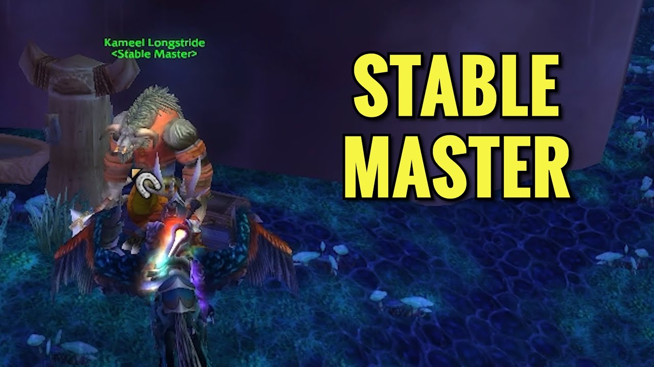 Cenarion Refuge Stable Master Location (WoW TBC)