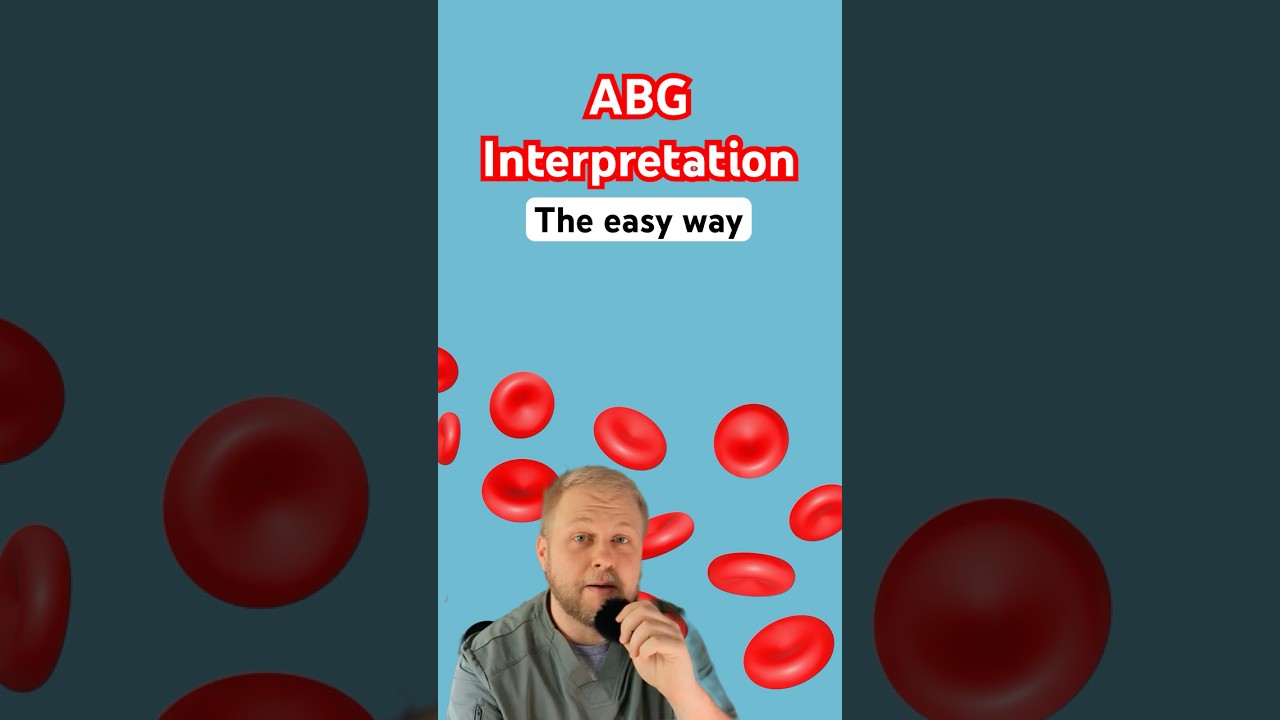 ABG Interpretation: The Easy Way #co2 #criticalcarenursing #icunurse #oxygenation #respiratorycare