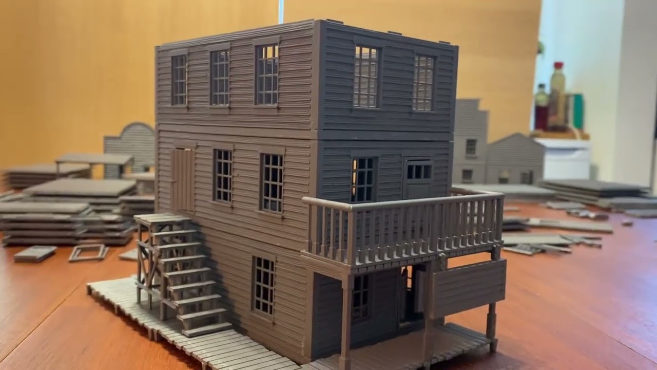 Dead Man’s Hand - A deep dive into the Old West plastic building kits from Great Escape Games