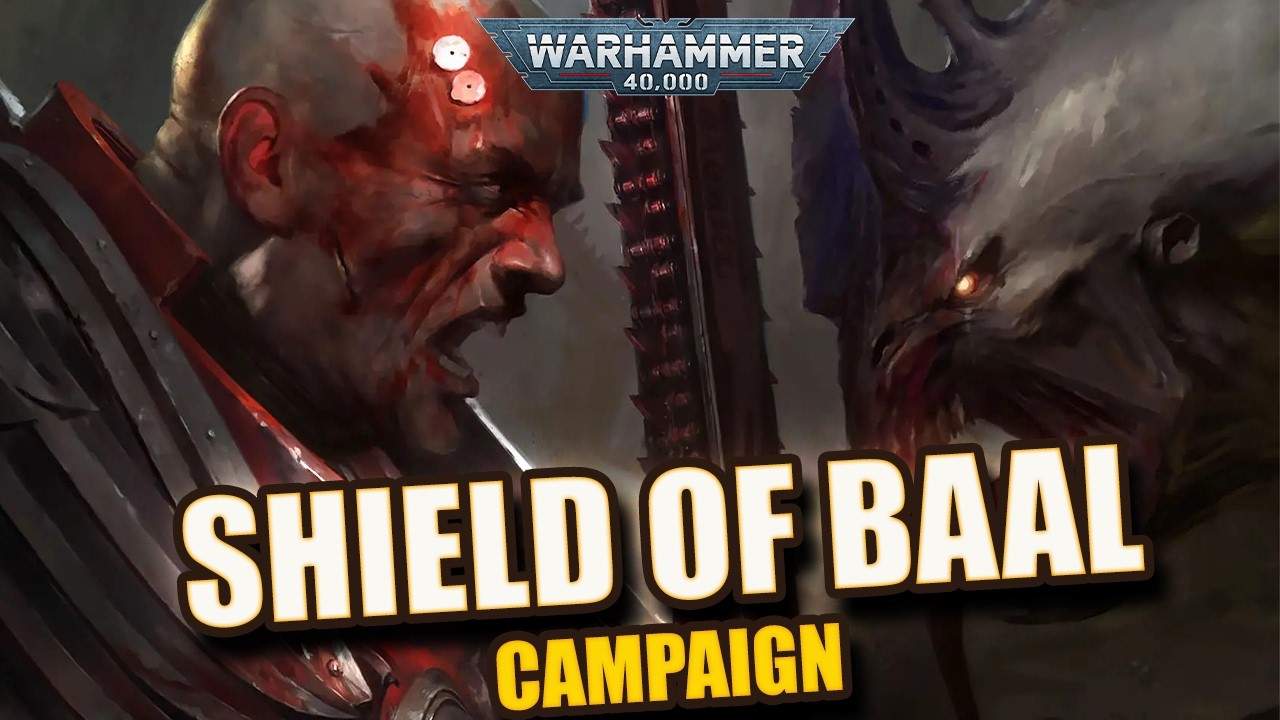 Shield of Baal - Complete Campaign History | Tyranids vs Blood Angels | Warhammer 40K Lore