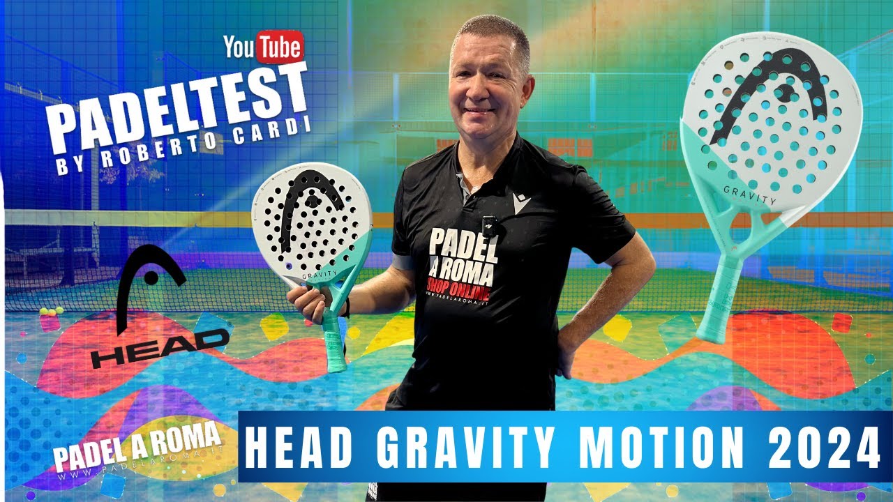 Head Gravity Motion 2024. Padel Test by Roberto Cardi