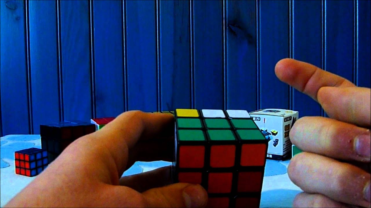 Rubik's cube - La croix blanche plus rapidement