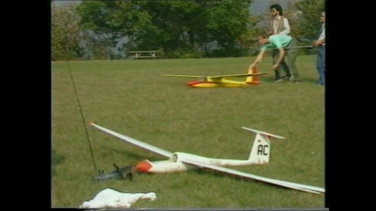ROKEMODELL ASK 18 Flugaufnahmen aus 1988