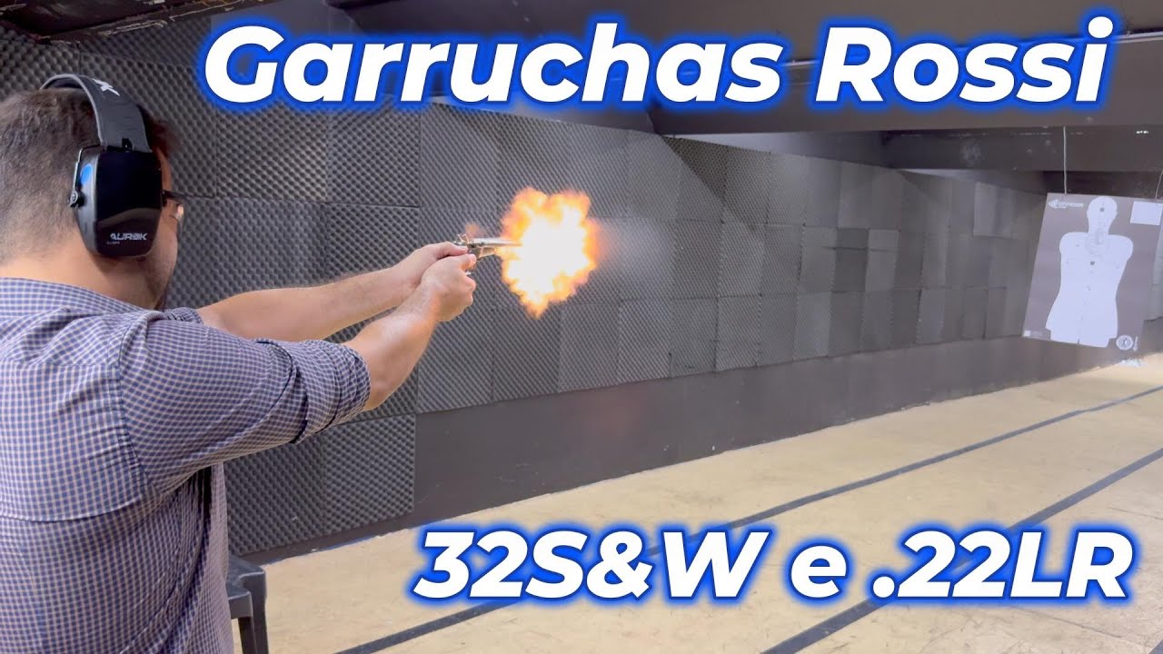 Garruchas Rossi 32S&W e 22LR. Análise e disparos