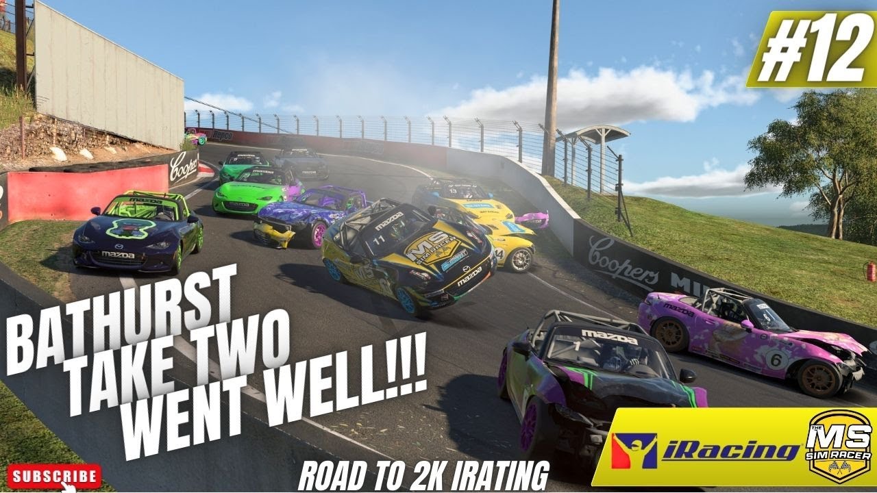 iRacing  Bathurst take two went well!!!! #12