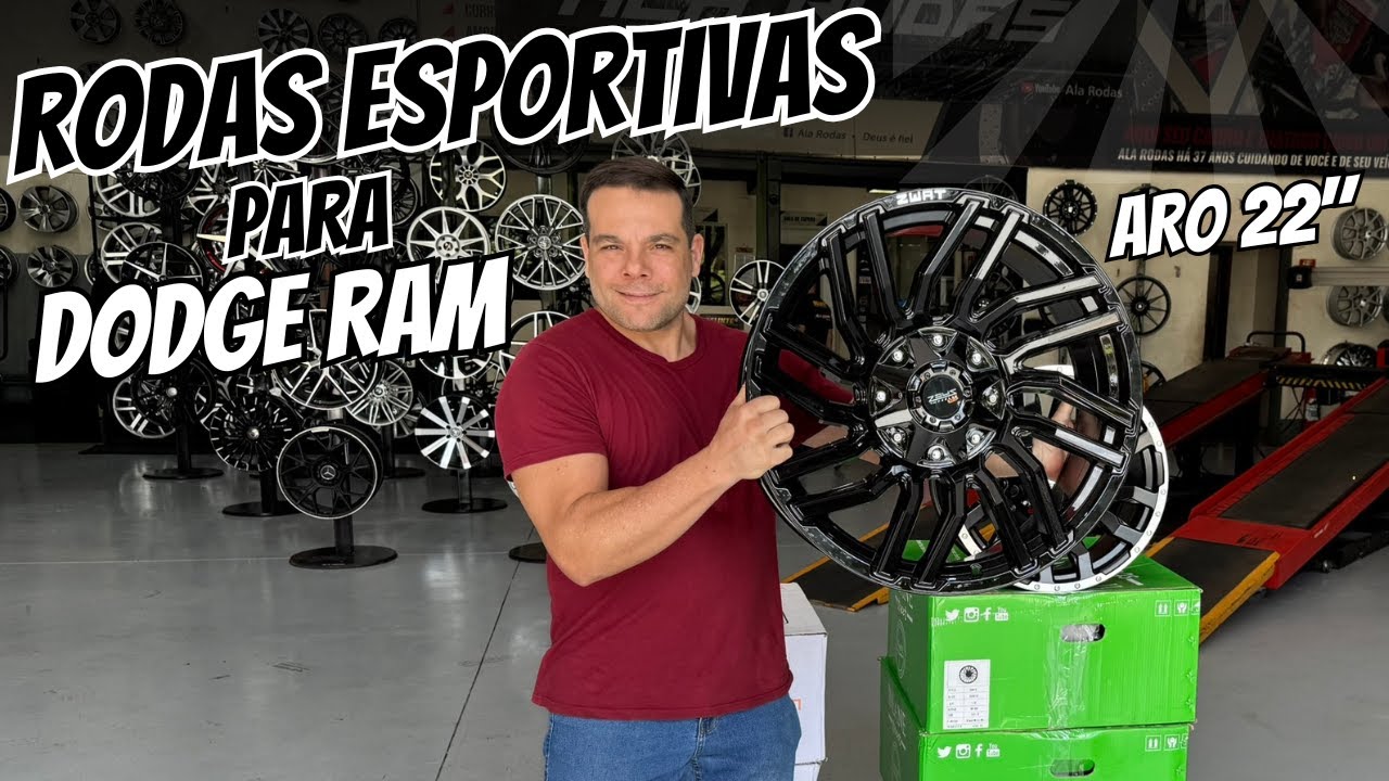 Rodas Esportivas Para Dodge Ram!!! Aro 18