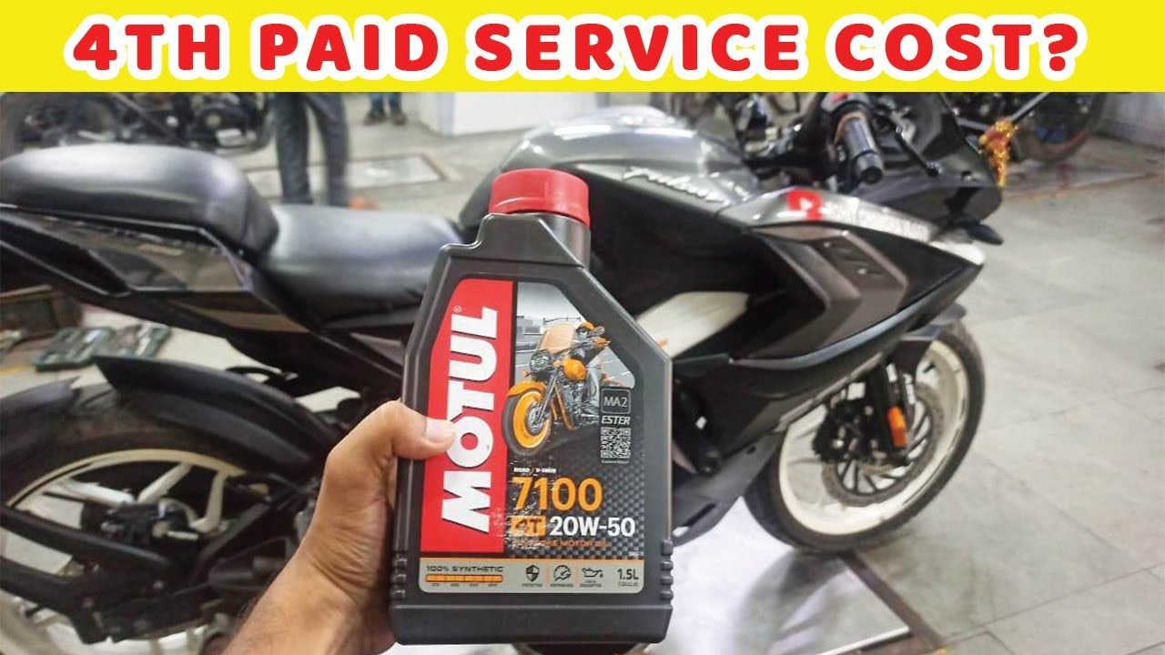 Pulsar RS 200 Paid Service Cost 2022 😱😱 || RS 200 Service || Maintenance cost after 9600+ KM 😱😱