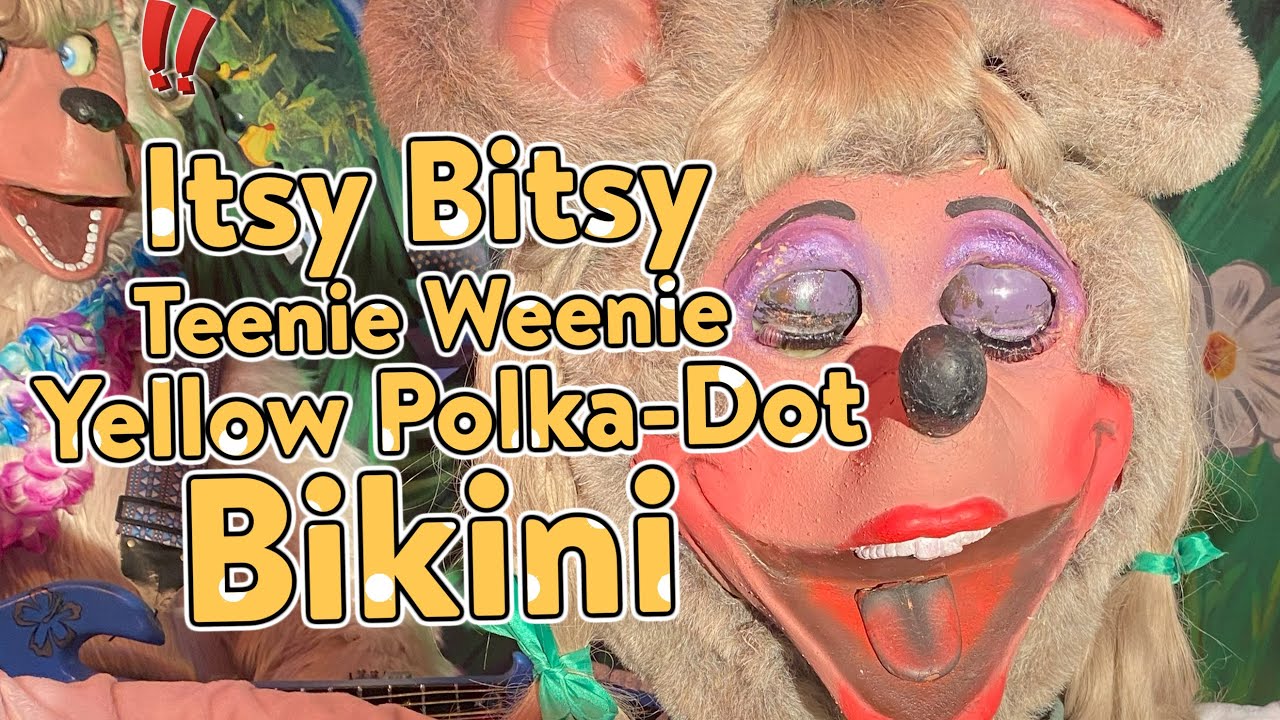 The Rock-afire Explosion - Itsy Bitsy Teenie Weenie Yellow Polka Dot Bikini @Billy Bob's Wonderland