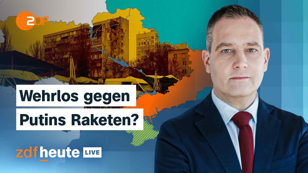 Weniger Geld, weniger Waffen: Wie die fehlende US-Unterstützung Ukraine schwächt | ZDFheute live