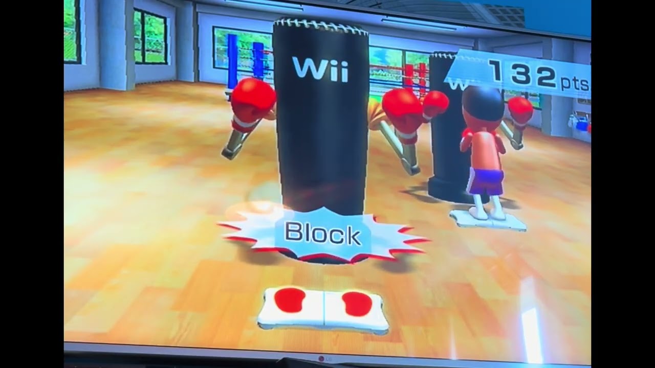 Wii Fit plus boxing rhythm ￼