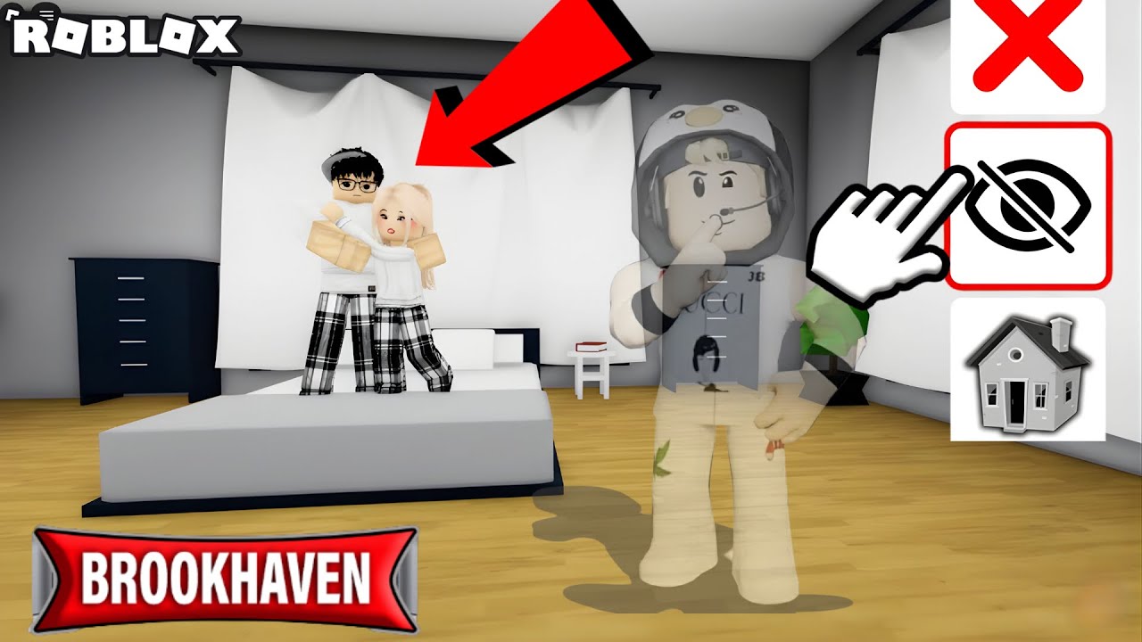 ✨SEMUA PANIK‼️ PRANK ORANG SUS Bisa MENGHILANG DI BROOKHAVEN 😱 #roblox