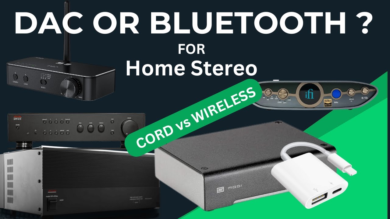 Проводной ЦАП или BLUETOOTH для домашней стереосистемы