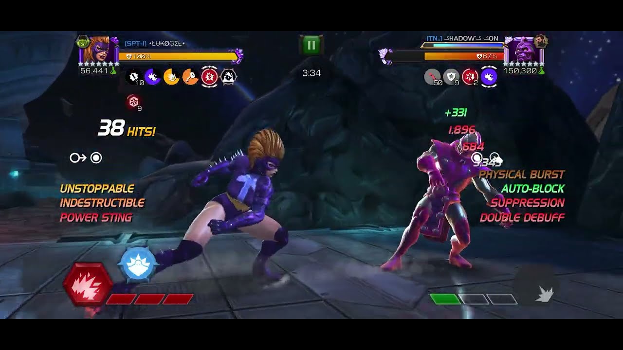 High evolutionary node 42 with Titania (another one) - MCOC AW