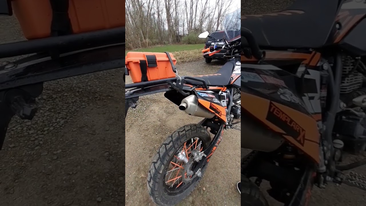 Fully Built Xpro Templar X 250cc Dual-Sport Start-up . Dirtbike cat delete sound