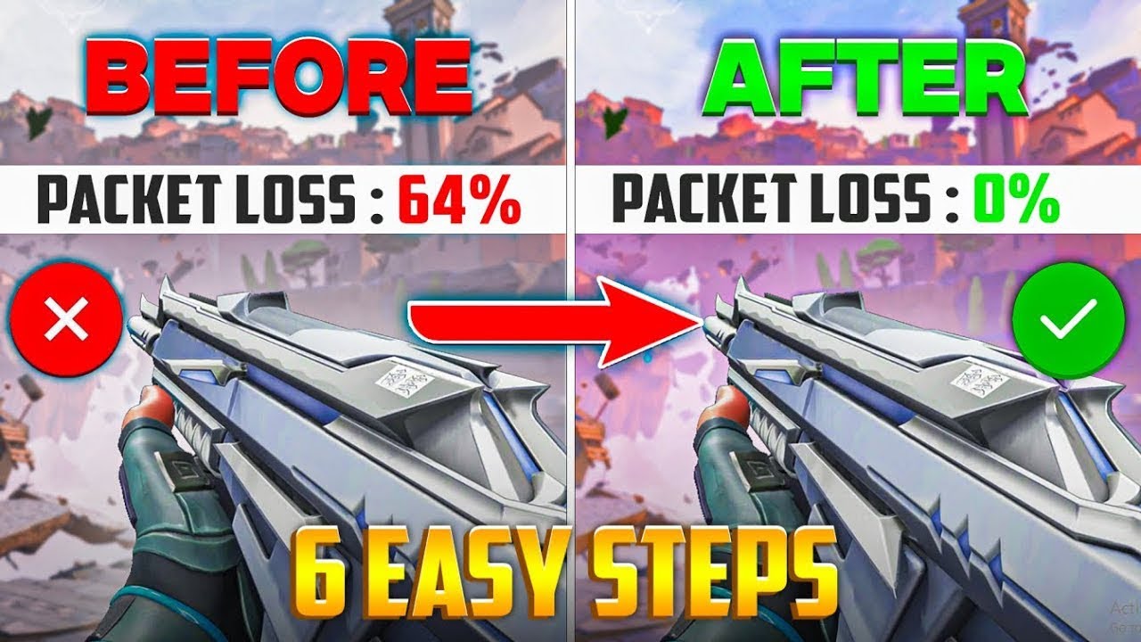 6 EASY Steps to Fix PACKET LOSS & NETWORK ISSUES in VALORANT *2026* 💻📶