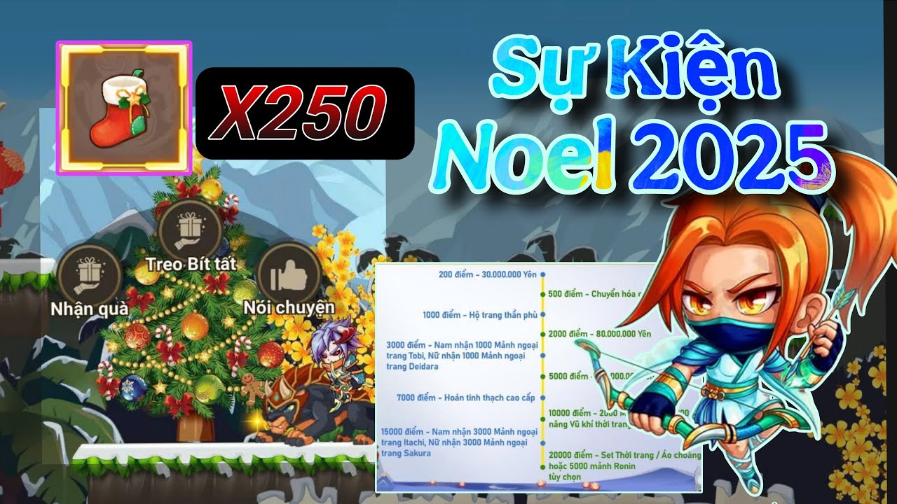 HỌC VIỆN NINJA || Treo 250 Tất Noel Và Cái Kết... - SỰ KIỆN NOEL 2025