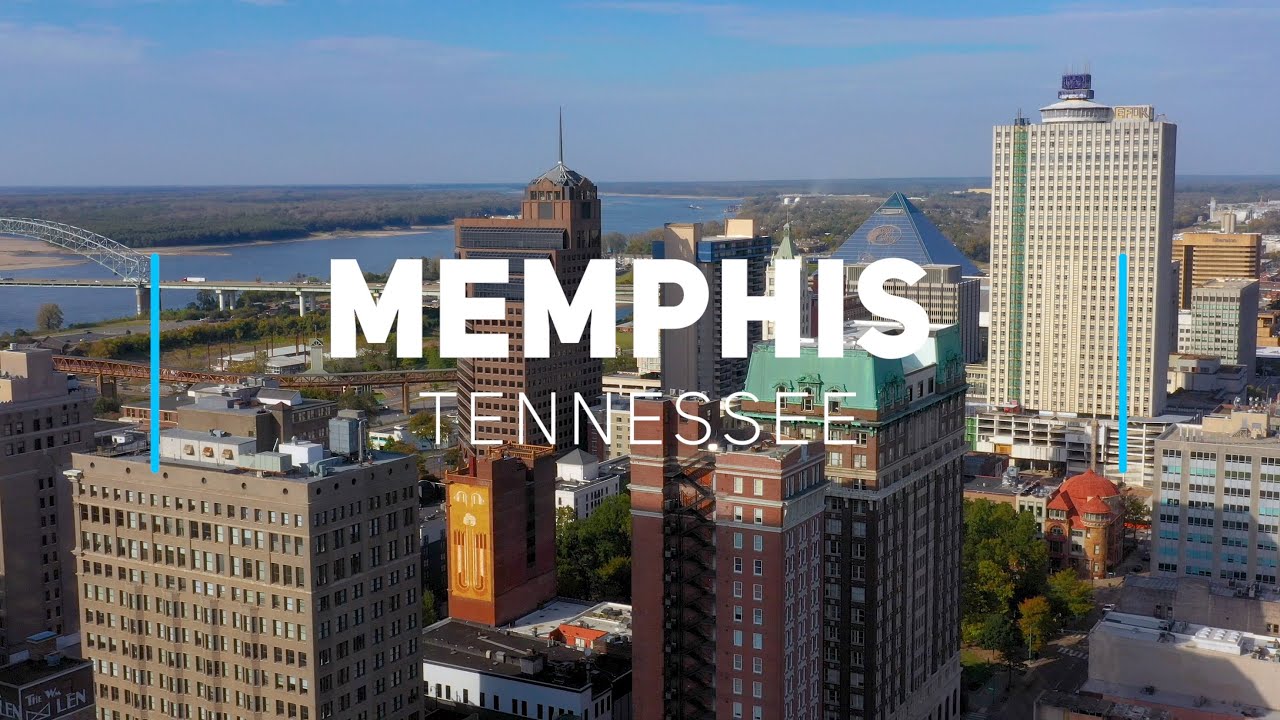 Memphis, Tennessee - Home of the Blues | 4K drone video