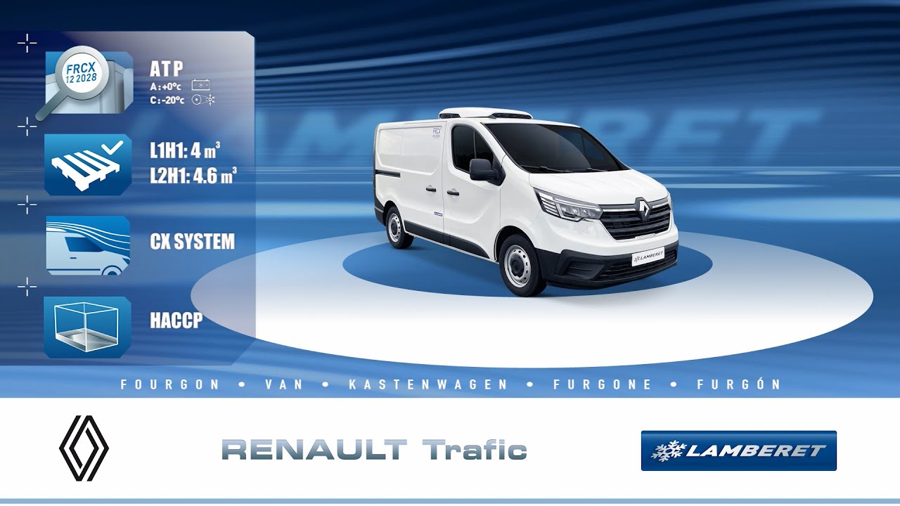 RENAULT Trafic refrigerated van