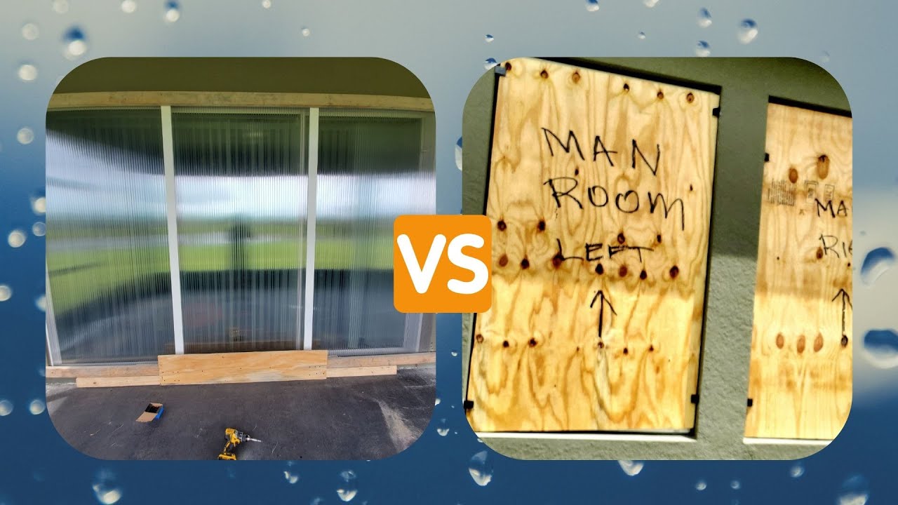 Polycarbonate Panels VS Plywood Panels