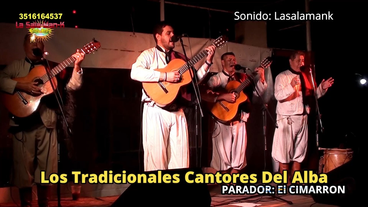 LOS TRADICIONALES CANTORES DEL ALBA - PEÑA EL CIMARRON (Sonido Lasalamank)