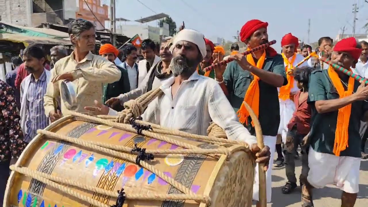 आदिवासी ढोल बांसुरी नृत्य डांस विडियो 2026// Adivasi Dhol Bansuri Danc Video Kavant Chhota udepur ‼️