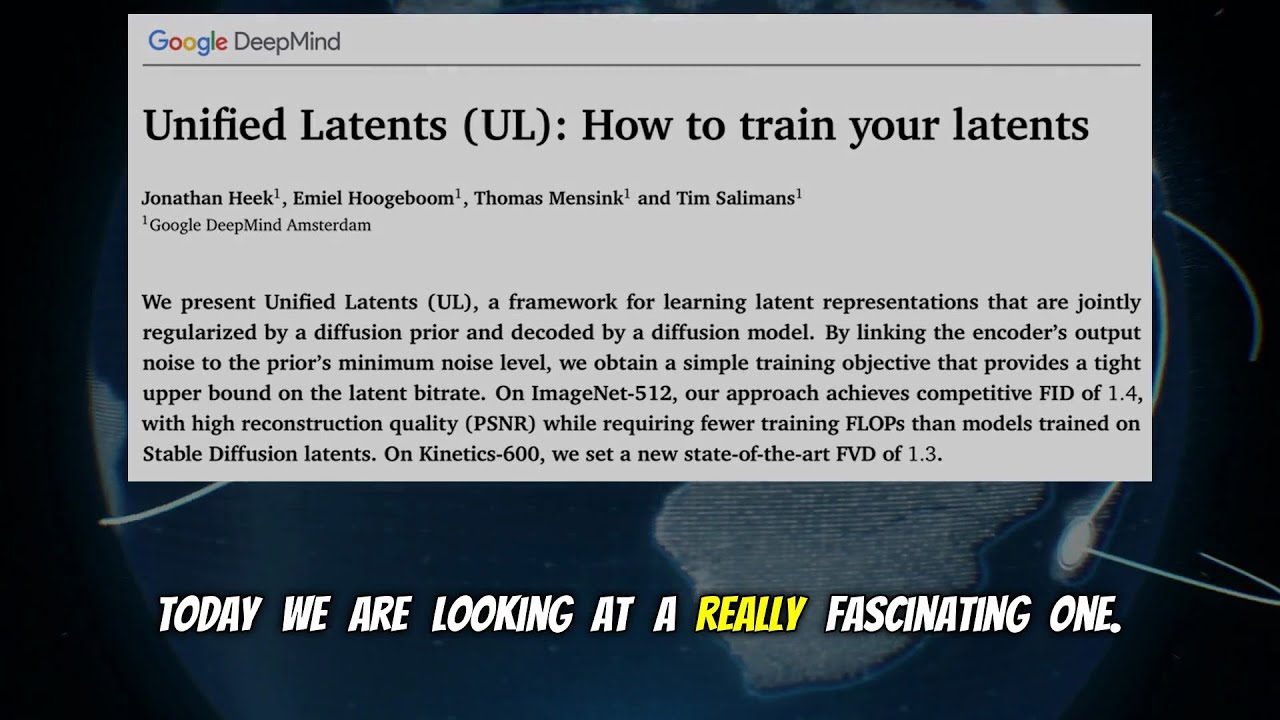 Unified Latents (UL): How to train your latents (Feb 2026)