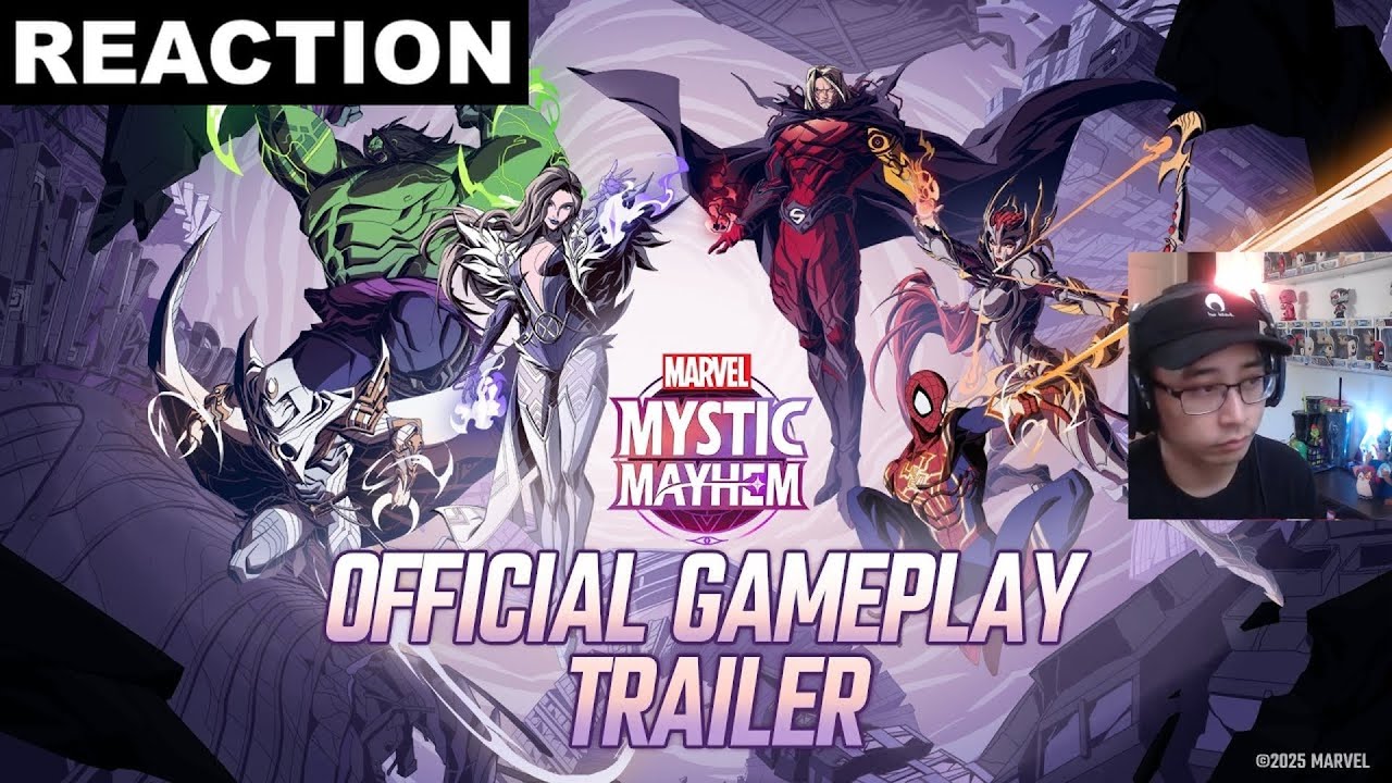 Reaction | MARVEL Mystic Mayhem Gameplay Trailer