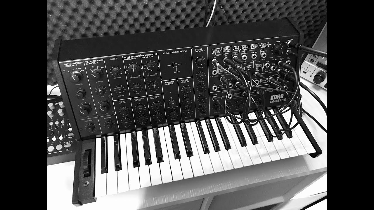 KORG MS-20 FS • PRESENTATION & JAM SESSION