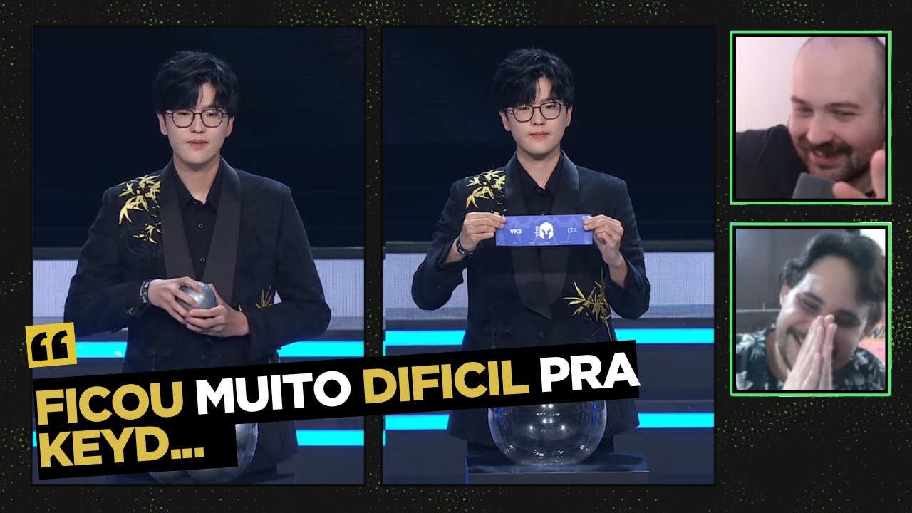 Reagindo ao SORTEIO para o SEGUNDO DIA de WORLDS!