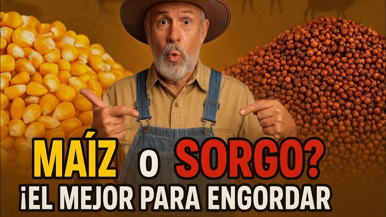 ¿MAÍZ o SORGO? El Mejor Grano para Engordar Ganado 🤠👍🏻