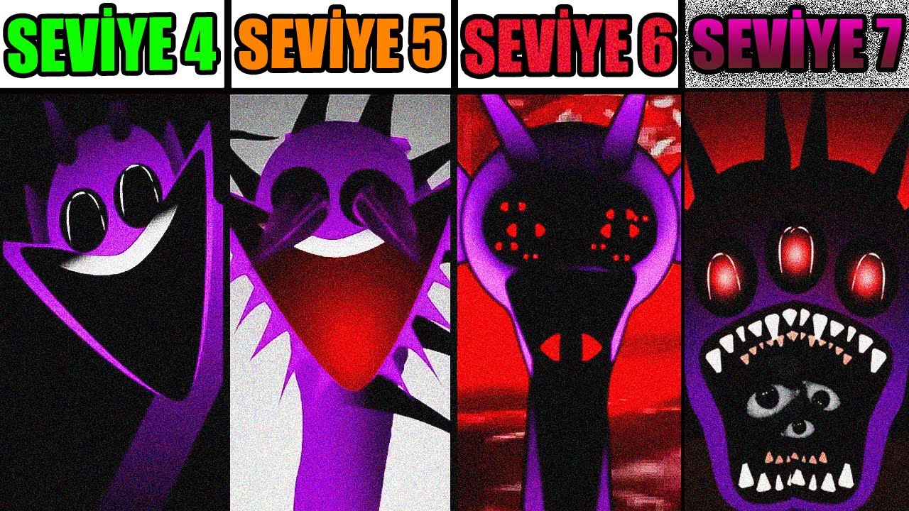 SPRUNKİ KORKUN&Ccedil; *SEVİYE 6* VE *SEVİYE 7*ye ULAŞTIM..