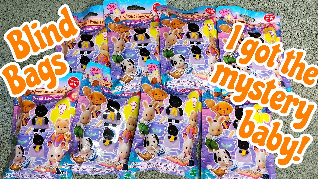 Открывающиеся магические серии Blind Bags — Sylvanian Families / Calico Critters 🪄