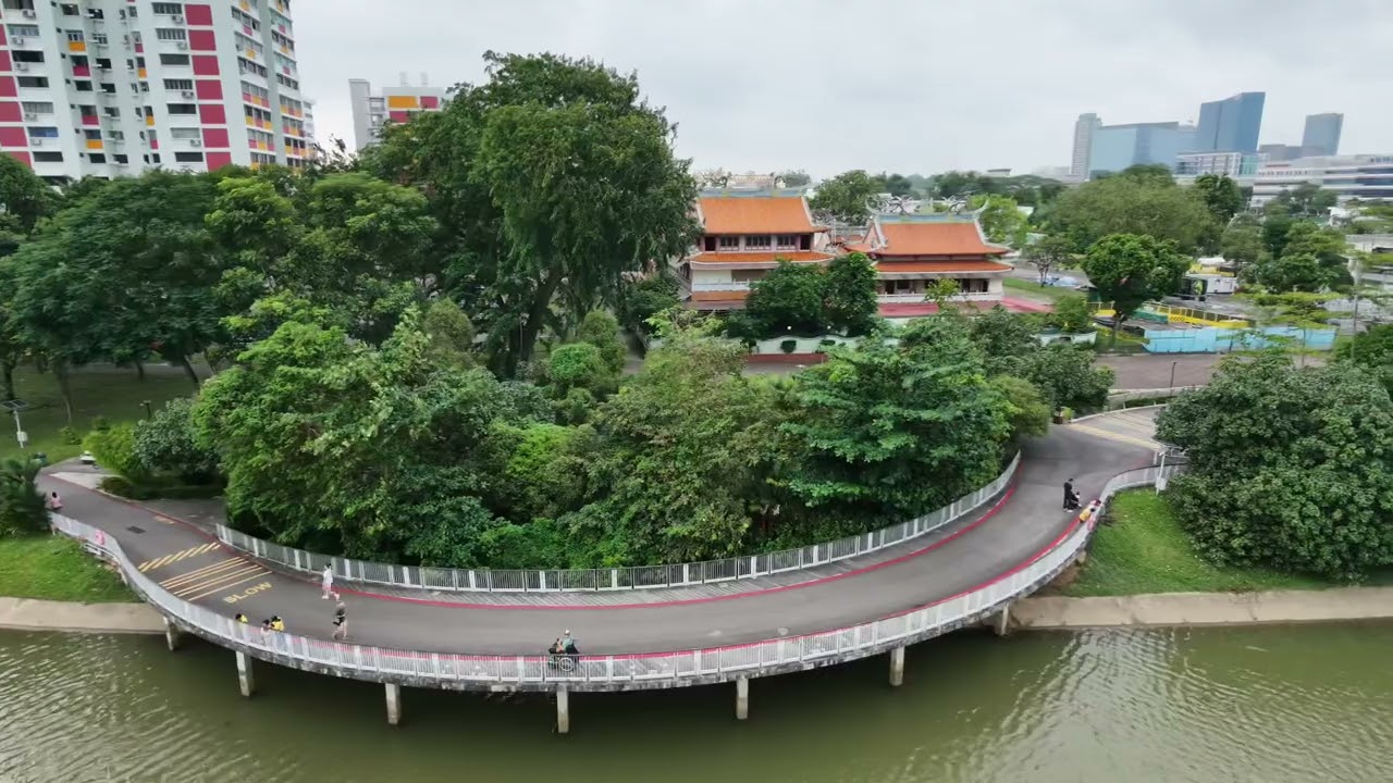 Top down view of Pandan Gardens 