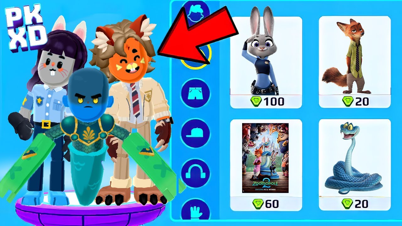 PKXD'De JUDY HOPPS, NICK VE GARY DE SNAKE Olmak ! Zootopia 2