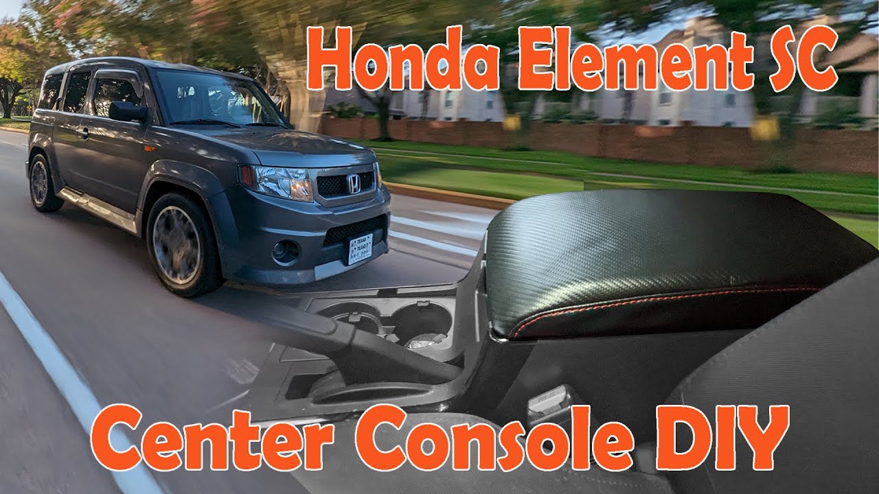 Центральная консоль Honda Element SC своими руками