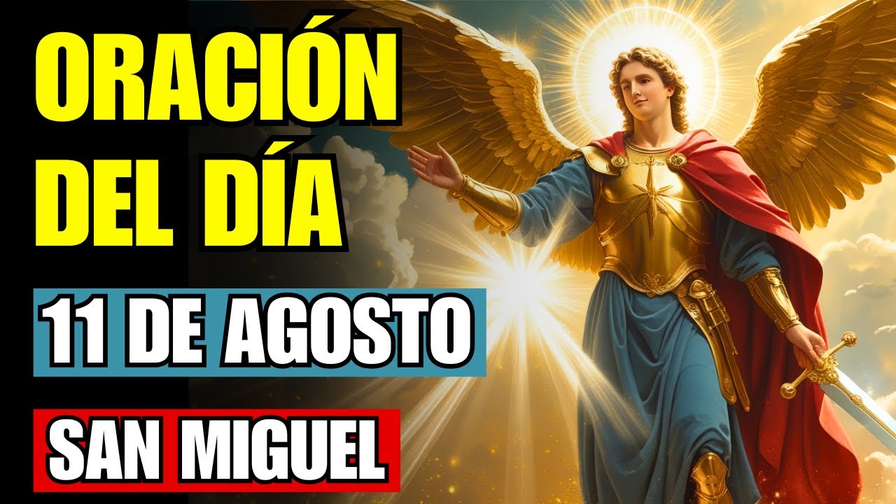 ¡Arcángel Miguel guía tus pasos y abre caminos de sabiduría! ¡Reza con fe!