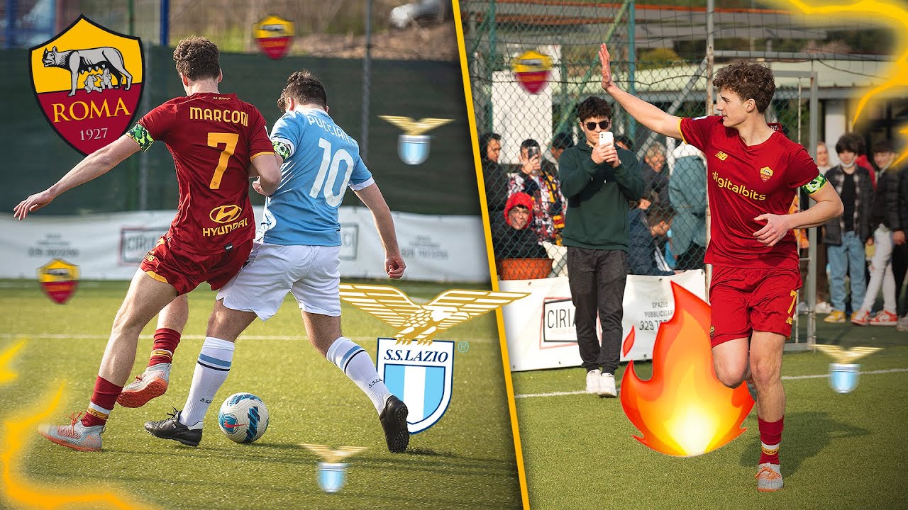 VI PORTO CON ME AL DERBY DEGLI YOUTUBER X (Roma-Lazio) ⚽️🔥