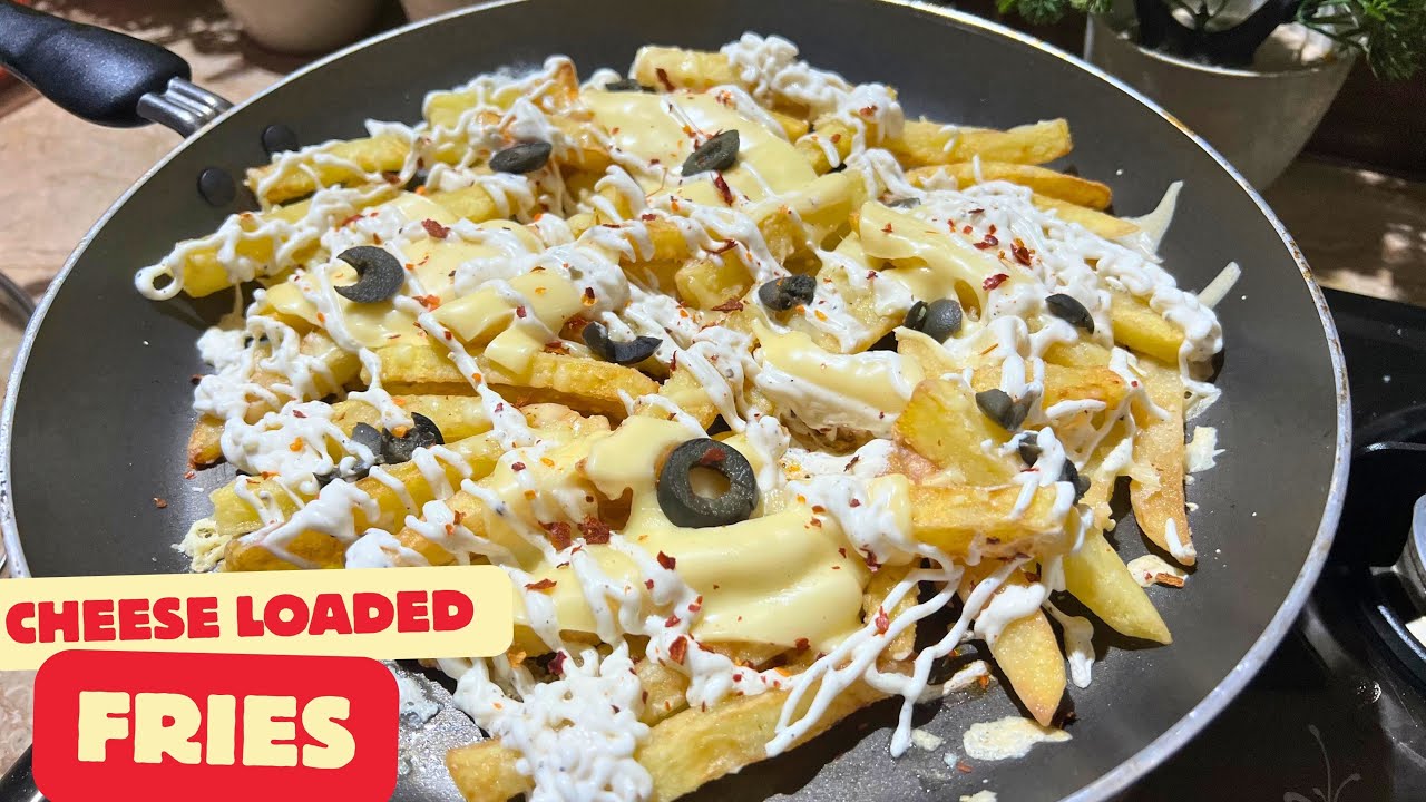 Cheese Loaded Fries 🍟🧀 | Easy Snack Recipe | Urdu Cooking